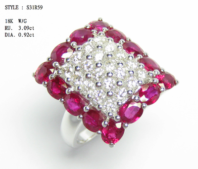 18K 钻石戒指 - GOLDRICH (香港 生产商) - 钻石首饰 - 珠宝首饰 产品 「自助贸易」